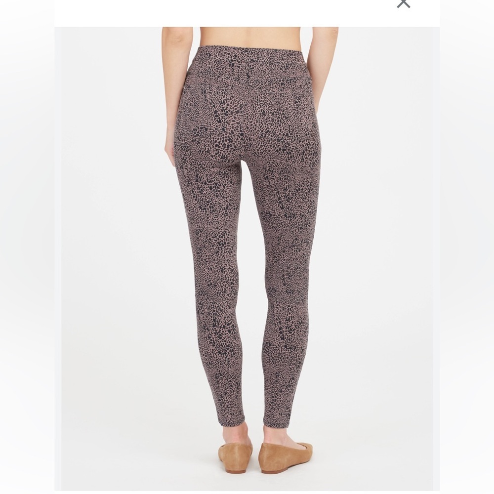 NWT SPANX Women's Jean-ish Ankle‎ Leggings, Desert Dot, XS